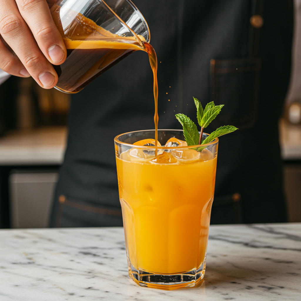 Orange Espresso – A refreshing fruit-infused coffee trend.