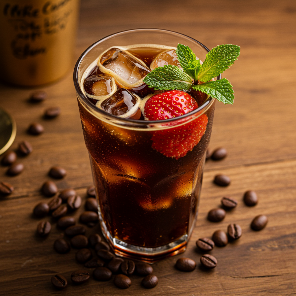 Berry Cold Brew – A fruity twist on iced coffee.